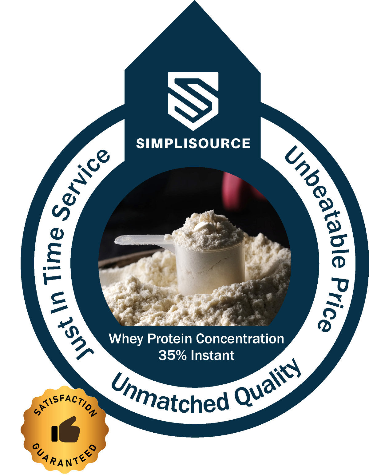 Whey Protein Concentartion 35% Instant